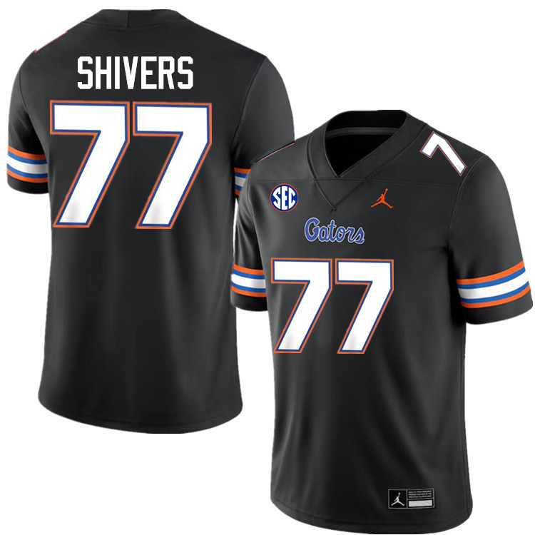 Stephon Shivers Florida Jersey,Florida Gators #77 Stephon Shivers Uniforms,Jersey Youth-Black